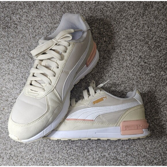 Puma Graviton 380738-30 Beige Running Shoes Sneakers Size 10 Soft Foam - Picture 5 of 10